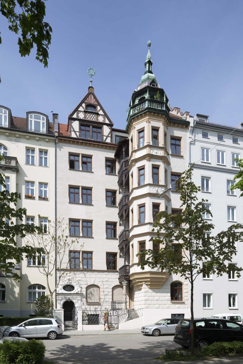 Außenansicht des Kanzleigebäudes in der Nußbaumstraße 6